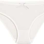 Yıldız 3912 Ekru 12 Adet Kadın Bambu Bikini Külot