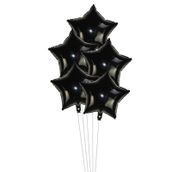 Yıldız 45 cm Siyah Folyo Balon