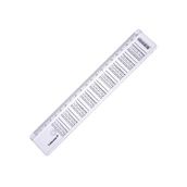 Yıldızlar 20 cm Polyester Çarpmalı Cetvel