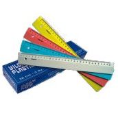 Yıldızlar 70 30 cm Plastik Renkli Standart Cetvel