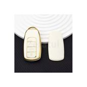 Yıldıztuning Chery Omoda 5 Pro Beyaz-Gold Anahtar Kılıfı