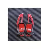 Yıldıztuning Golf 5 6 Passat B6 B7 Cc Scirocco Beetle Kırmızı Direksiyon F1 Kulakçık Vites Mini