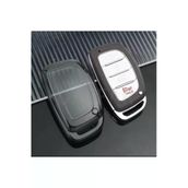 Yıldıztuning Hyundai Elantra Sustasız Şeffaf-Füme Anahtar Kılıfı