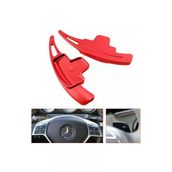 Yıldıztuning Mercedes A Serisi W176 F1 Kulakçık Direksiyon Kırmızı Paddle Shifter 2012-2017