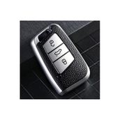Yıldıztuning Skoda Kodiaq Süperlüx Anahtar Kılıfı Gümüş Renk