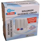 Yılkar Rabır Triflo 3 Toplu Kutulu Solunum Egzersiz Cihazı Yıkanabilir ve Temizlenebilir Tasarım