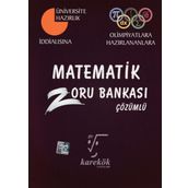 YKS Matematik Çözümlü Zoru Bankası Karekök Yayınları