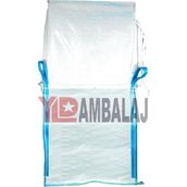 YLD AMBALAJ Bigbag Çuval - Üst Etek Alt Kapalı - 90/90/120 - Laminesiz
