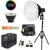 Yongnuo YNLUX100-RGB LED Işık Lantern Softbox Set