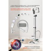 Youban KF-1804 Çok Fonksiyonlu Standlı Buharlı Temizlik Makinesi