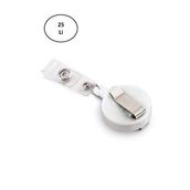 Yoyo Plastik 3532- Yuvarlak-32Mm-Kancali-Klipsli-Beyaz 25'li