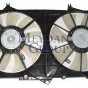Ypc Toyota Camry 01/04 9+7 Çiftli Kanat Radyatör ve Klima Fan Davlumbazı