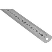 YSB 40 Cm Çelik Cetvel Inç Ölçülü
