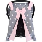 Yuar baby - Puset örtüsü %100 pamuklu kumaş - Açık Pembe