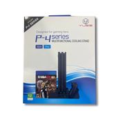 YUES Playstation 4 Uyumlu Fonksiyonel Stand Fanlı Oyun Stand Şarj Standı (PS4 FAT/SLİM/PRO UYUMLU)