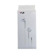 Yui Z-074 Beyaz Kulakiçi Mikrofonlu Kulaklık