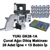 Yuki Gk26-1A Çuval Ağzı Dikiş Makinesı + 20 Adet İğne + 15 Bobin İp