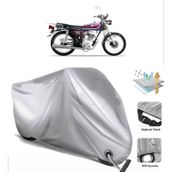 Yuki YK-180M Modify Siyah Arka Çanta Uyumsuz Ultra Kalın Su Geçirmez Motor Brandası
