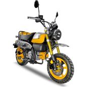 Yuki Yuk - Donkey 125 Naked Motosiklet - 2025 Model - Sarı