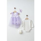 yukobaby bebeğiniz için en doğalı KIZ BEBEK FİYONKLU TAÇLI PATİKLİ 4'LÜ TAKIM MEVLÜT SETİ HEDİYELİK MEVLİT TAKIM
