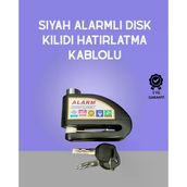 Yüksek Sesli 110Db Çelik Disk Kilidi Su Geçirmez Mir73771832