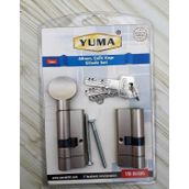 Yuma 68 mm 2'li Set Silindir Barel Çelik Kapı Kilidi