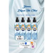 Yumoş 4 Al 3 Öde Yumoş Ütü Etkisi Giysi Spreyi Lilyum 200 Ml, Pamuk Hediyeli