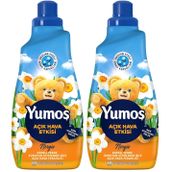 Yumoş Açık Hava Etkisi Konsantre Çamaşır Yumuşatıcısı Nergis 1440 Ml 60 Yıkama (2 paketi)
