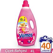 Yumoş Çamaşır Yumuşatıcısı Çiçek Bahçesi 4 lt 40 Yıkama kk