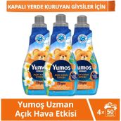 Yumoş Extra Açık Hava Etkisi Nergis Çamaşır Yumuşatıcısı 3 x 1200 ML