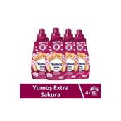 Yumoş Extra Çamaşır Yumuşatıcı Sakura, 1440 ml, 4'lü Set