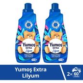 Yumoş Extra Konsantre Çamaşır Yumuşatıcı Lilyum 1440 ml X2 - 1,44 lt