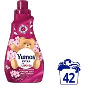 Yumoş Extra Konsantre Çamaşır Yumuşatıcı Sakura 1008 ml 42 Yıkama - 1 lt
