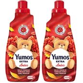 Yumoş Extra Konsantre Çamaşır Yumuşatıcısı Amber 1440 ml (2 paketi)