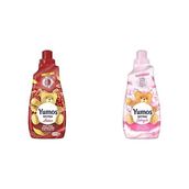 Yumoş Extra Konsantre Çamaşır Yumuşatıcısı Amber 1440 ml ve Yumoş Extra Konsantre Çamaşır Yumuşatıcısı Şakayık 1440 ml