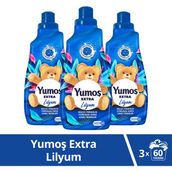 Yumoş Extra Konsantre Çamaşır Yumuşatıcısı Lilyum 1440 ml x3 - 1,4 lt