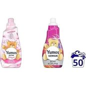 Yumoş Extra Konsantre Çamaşır Yumuşatıcısı Şakayık 1440 ml(1) Yumoş Uzman Konsantre Çamaşır Yumuşatıcısı Renk Koruma Kalıcı Koku 50 Yıkama (1 x 1200 mL)(1)