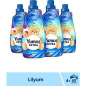Yumoş Extra Lilyum Yumuşatıcı 4'lü Set - 1,44 lt