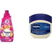 Yumoş Extra Orkide 60 Yıkama Konsantre Çamaşır Yumuşatıcısı (1 x 1440 ml)(3) Vaseline Nemlendirici Jel Original 100 ml(1)