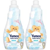 Yumoş Konsantre Çamaşır Yumuşatıcısı Bebek 1200 ml 50 Yıkama 1 Adet (2 paketi)