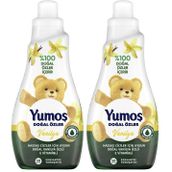 Yumoş Konsantre Çamaşır Yumuşatıcısı Vanilya 1200 ml 50 Yıkama 1 Adet (2 paketi)