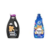 Yumoş Sıvı Deterjan Siyahlar İçin Canlandırıcı Bakım 1690 ml ve Yumoş Extra Çamaşır Yumuşatıcısı Lilyum 1440 ml