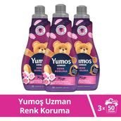 Yumoş Uzman Renk Koruma Konsantre Yumuşatıcı 1200 ml x3 - 1,2 lt