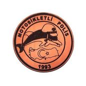 YUNUS MOTOSİKLETLİ POLİS Deri PEÇ- Arma - Patch