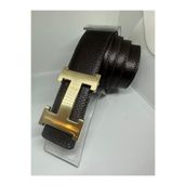 Yurtsever ERKEK %100 H TOKALI 4CM ÇİFT TARAFLI KEMER