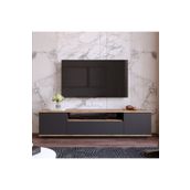 Yurudesign FR7-AA Future Çam-Antrasit Tv Ünitesi