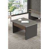 Yurupa Navaris B Ofis Sehpası 80cm*60cm Kahve-Beton-Antrasit NAV2-CGA
