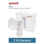 Yuwell Portatif Mesh Nebulizator M102 Pilli + Usb Dogrudan Kullanim