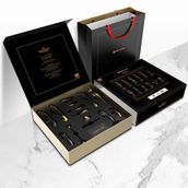 Zaga Oyun 12 Parçalı 18K Altın Kaplamalı Elit Vibratör Seti - Queen'S Collection