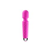 Zaga Oyun Bükülebilir Başlıklı Wand Vibratör Pembe